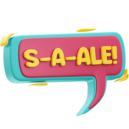 Vente  3D Icon