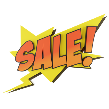 Vente  3D Icon