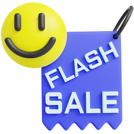 Vente flash  3D Icon