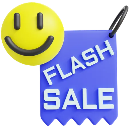 Vente flash  3D Icon