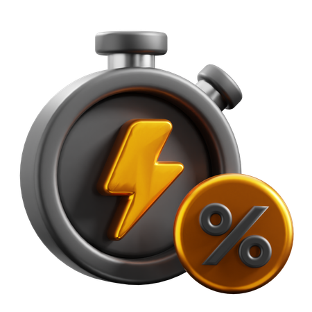 Vente flash  3D Icon