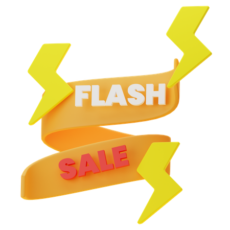 Vente flash  3D Icon