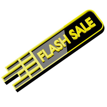 Vente flash  3D Icon