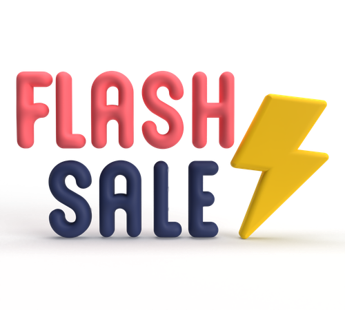 Vente flash  3D Icon