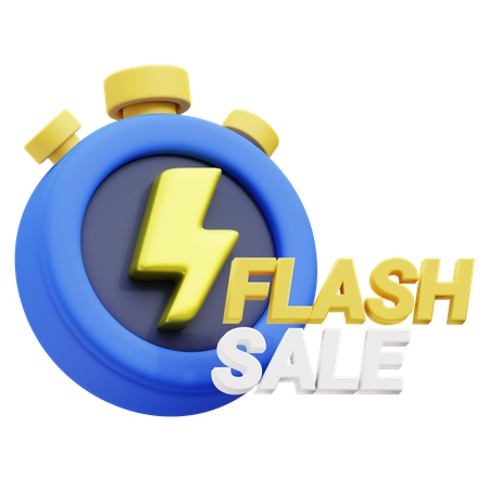 Vente flash  3D Icon