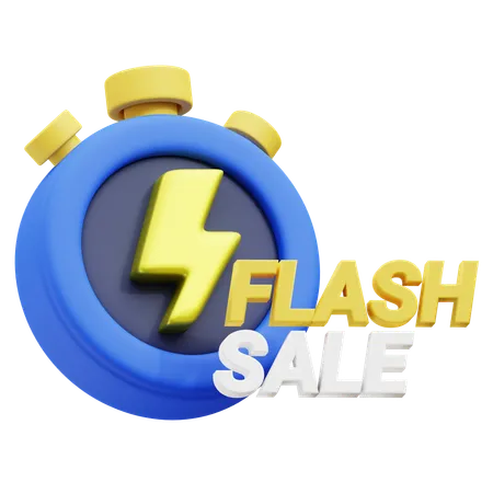 Vente flash  3D Icon