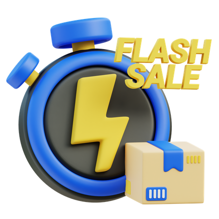 Vente flash  3D Icon