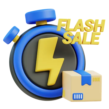 Vente flash  3D Icon