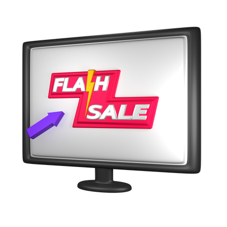 Vente flash  3D Icon