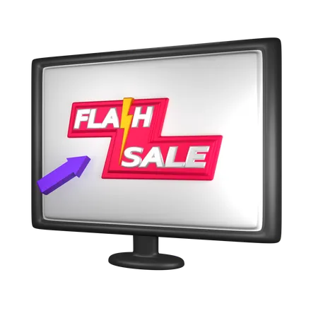 Vente flash  3D Icon