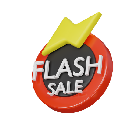 Vente flash  3D Icon