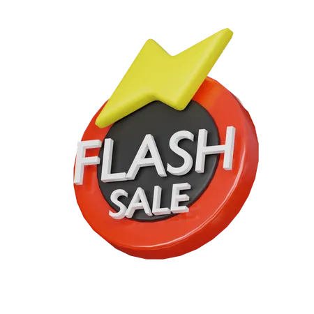 Vente flash  3D Icon