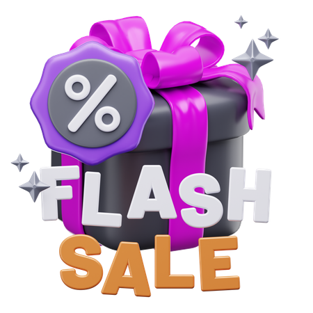 Vente flash  3D Icon