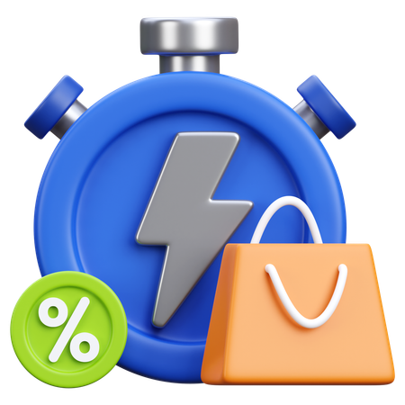 Vente flash  3D Icon