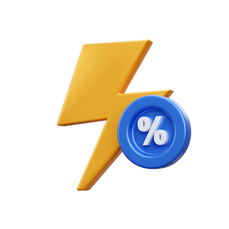 Vente flash  3D Icon