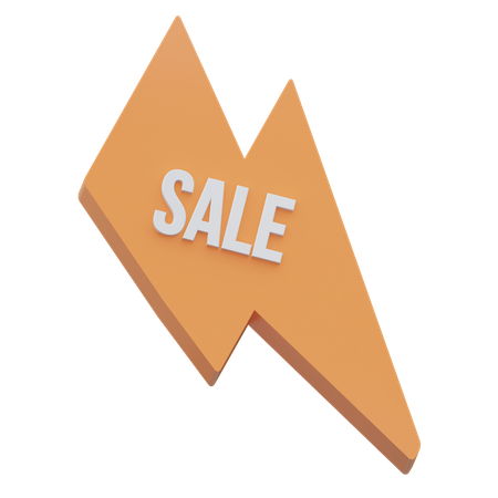 Vente flash  3D Icon