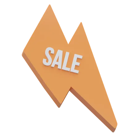 Vente flash  3D Icon