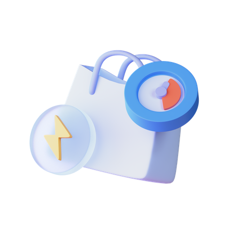 Vente flash  3D Icon