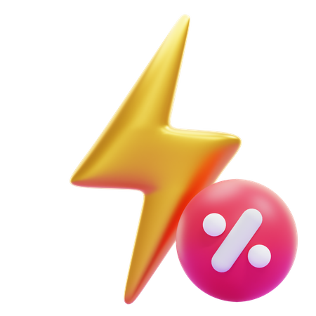 Vente flash  3D Icon
