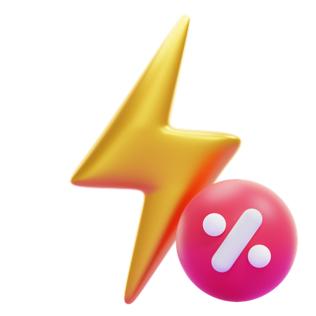 Vente flash  3D Icon