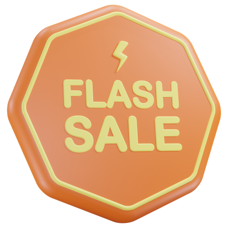 Vente flash  3D Icon