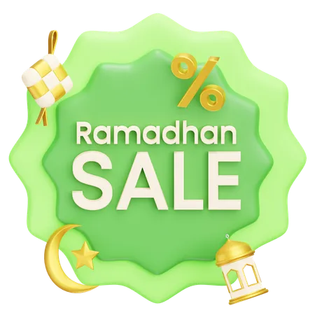 Vente Ramadan  3D Icon