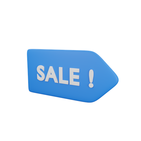 Étiquette de vente  3D Icon