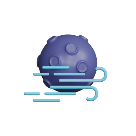 Nuit venteuse  3D Icon