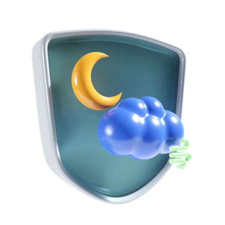 Nuit venteuse  3D Icon