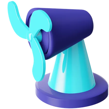 Ventilador elétrico  3D Icon