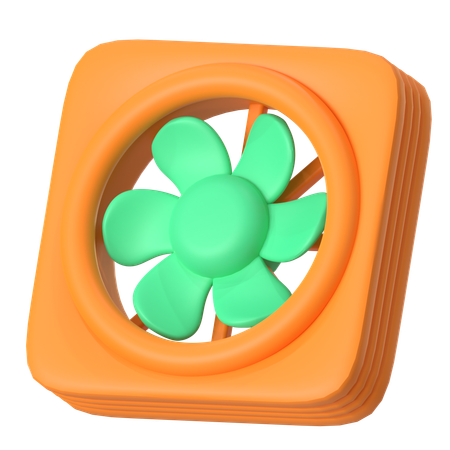 Ventilateur  3D Icon