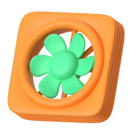 Ventilateur  3D Icon