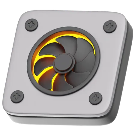 Ventilateur  3D Icon