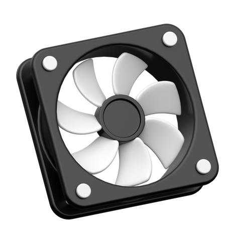 Ventilateur  3D Icon