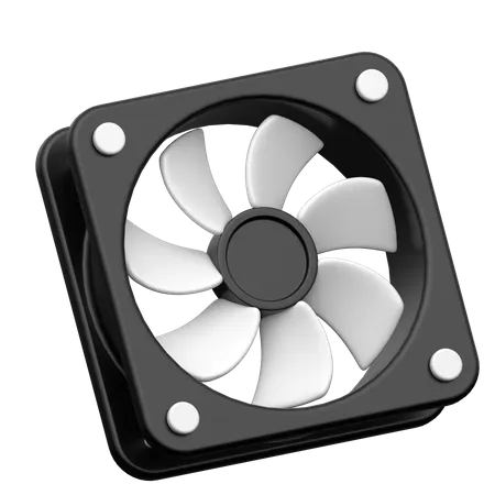 Ventilateur  3D Icon