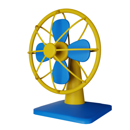 Ventilateur  3D Icon