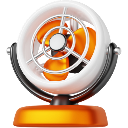 Ventilateur  3D Icon