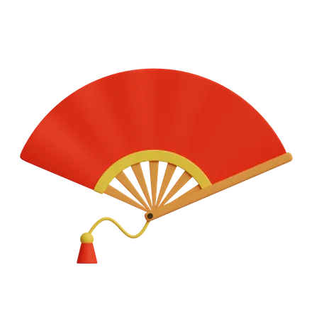 Éventail chinois  3D Icon