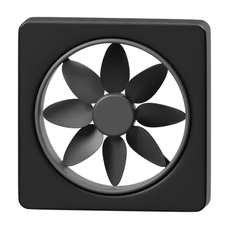 Ventilateur de CPU  3D Icon