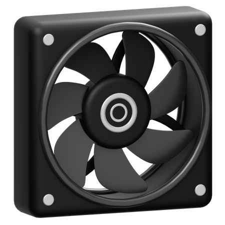 Ventilateur de CPU  3D Icon