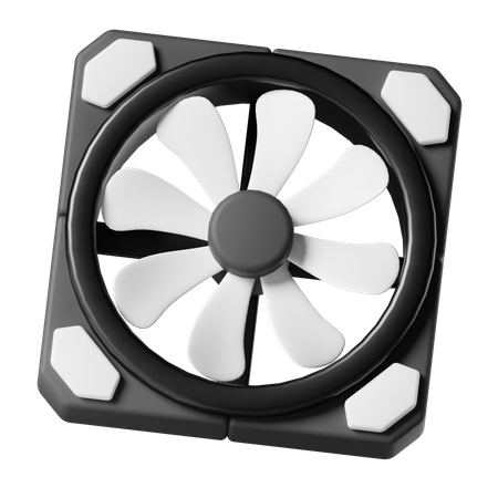 Ventilateur  3D Icon