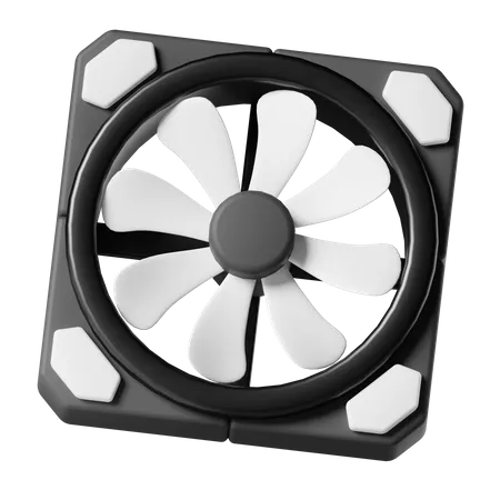 Ventilateur  3D Icon