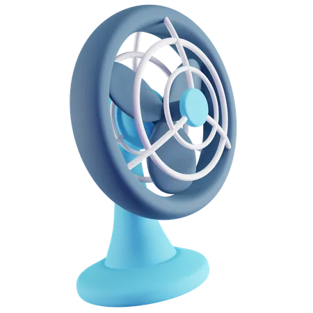 Ventilateur de table  3D Icon