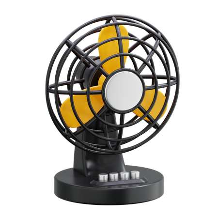 Ventilateur de table  3D Icon