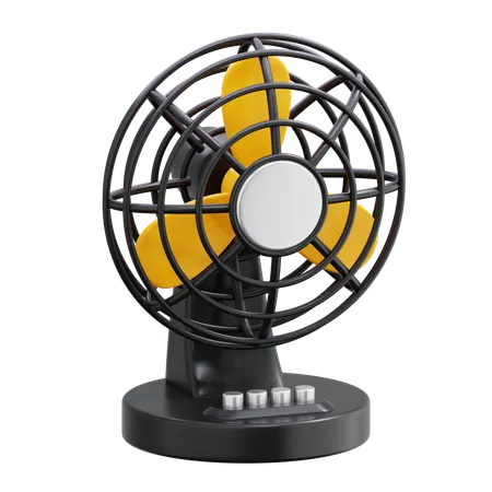 Ventilateur de table  3D Icon