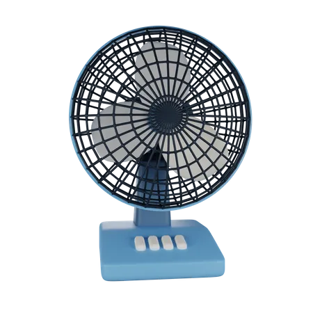 Ventilateur électrique  3D Illustration