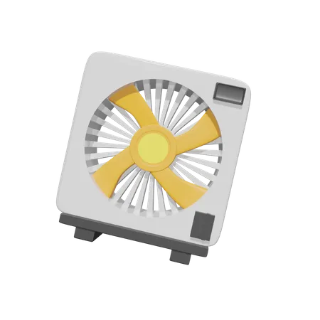 Ventilateur industriel  3D Icon