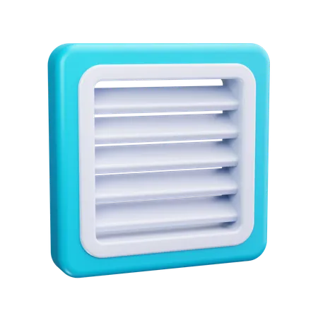 Ventilator  3D Icon
