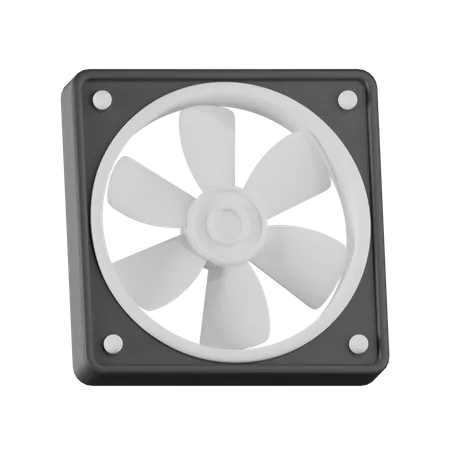 Ventilator Fan  3D Icon