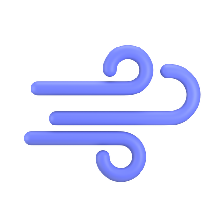 Vento  3D Icon